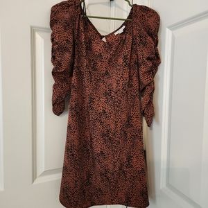 Topshop Animal Print Dress